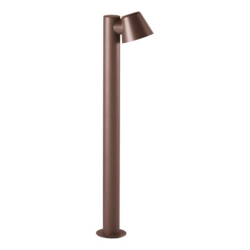 Ideal Lux - Lámpara exterior GAS 1xGU10/35W/230V 80 cm IP43 marrón