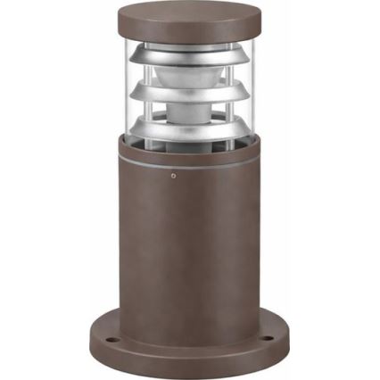 Ideal Lux - Lámpara exterior TRONCO 1xE27/42W/230V 25 cm IP65 marrón
