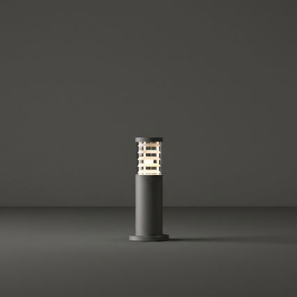 Ideal Lux - Lámpara exterior TRONCO 1xE27/42W/230V 40 cm IP65 antracita