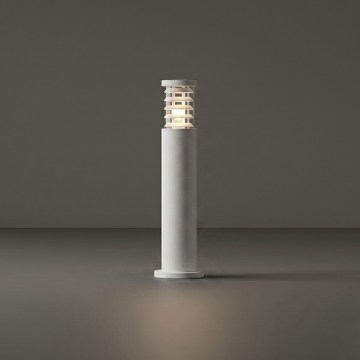 Ideal Lux - Lámpara exterior TRONCO 1xE27/42W/230V 60 cm IP65 blanca