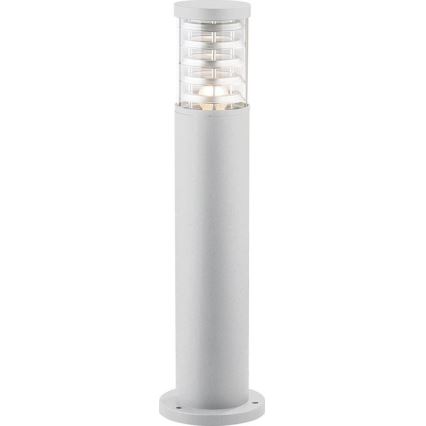 Ideal Lux - Lámpara exterior TRONCO 1xE27/42W/230V 60 cm IP65 blanca