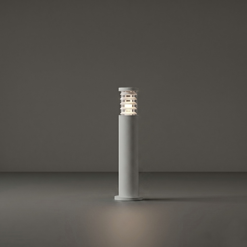 Ideal Lux - Lámpara exterior TRONCO 1xE27/42W/230V 60 cm IP65 gris