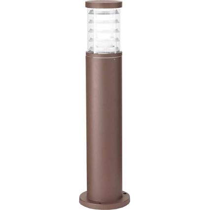Ideal Lux - Lámpara exterior TRONCO 1xE27/42W/230V 60 cm IP65 marrón
