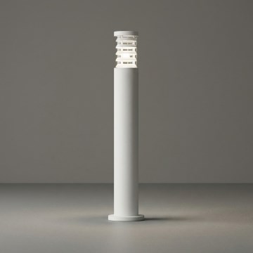 Ideal Lux - Lámpara exterior TRONCO 1xE27/42W/230V 80 cm IP65 gris