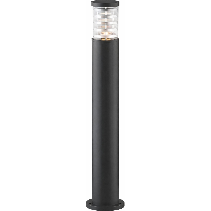 Ideal Lux - Lámpara exterior TRONCO 1xE27/42W/230V 80 cm IP65 negra