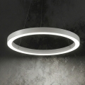 Ideal Lux - Lámpara LED colgante ORACLE LED/28W/230V 3000K diá. 50 cm CRI 90 blanco