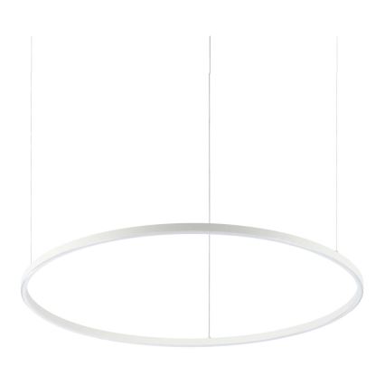 Ideal Lux - Lámpara LED colgante ORACLE LED/55W/230V 3000K diá. 90 cm blanco