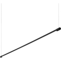 Ideal Lux - Lámpara LED colgante YOKO LED/17W/230V CRI 90 negro