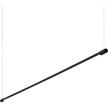 Ideal Lux - Lámpara LED colgante YOKO LED/17W/230V CRI 90 negro