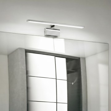 Ideal Lux - Lámpara LED de cuadro ALMA LED/12,5W/230V 51 cm CRI 90 cromo brillante