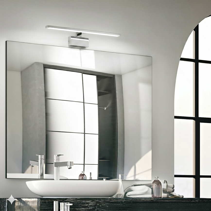 Ideal Lux - Lámpara LED de cuadro ALMA LED/12,5W/230V 51 cm CRI 90 cromo brillante