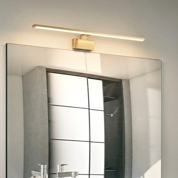 Ideal Lux - Lámpara LED de cuadro ALMA LED/18W/230V 81 cm CRI 90 dorado