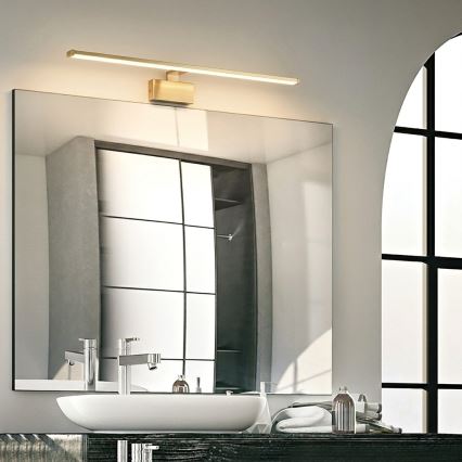 Ideal Lux - Lámpara LED de cuadro ALMA LED/18W/230V 81 cm CRI 90 dorado