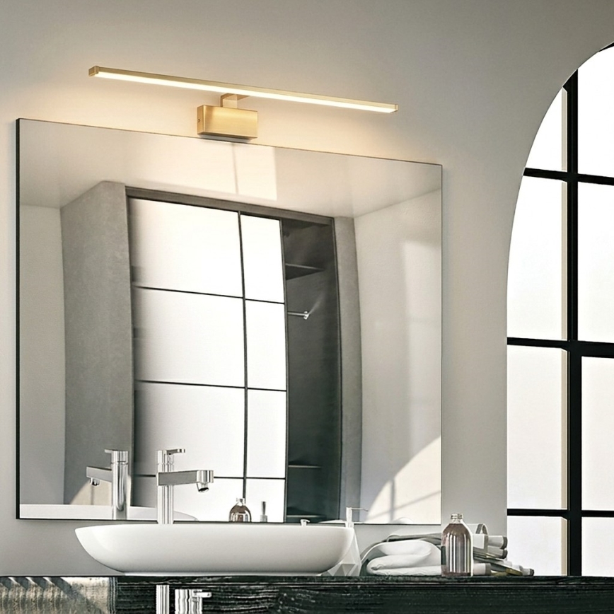 Ideal Lux - Lámpara LED de cuadro ALMA LED/18W/230V 81 cm CRI 90 dorado