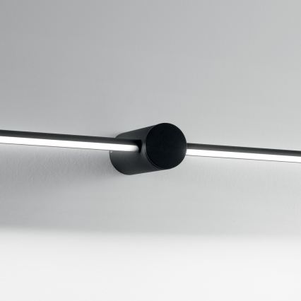 Ideal Lux - Lámpara LED de cuadro FILO LED/13W/230V 75 cm CRI 90 negro