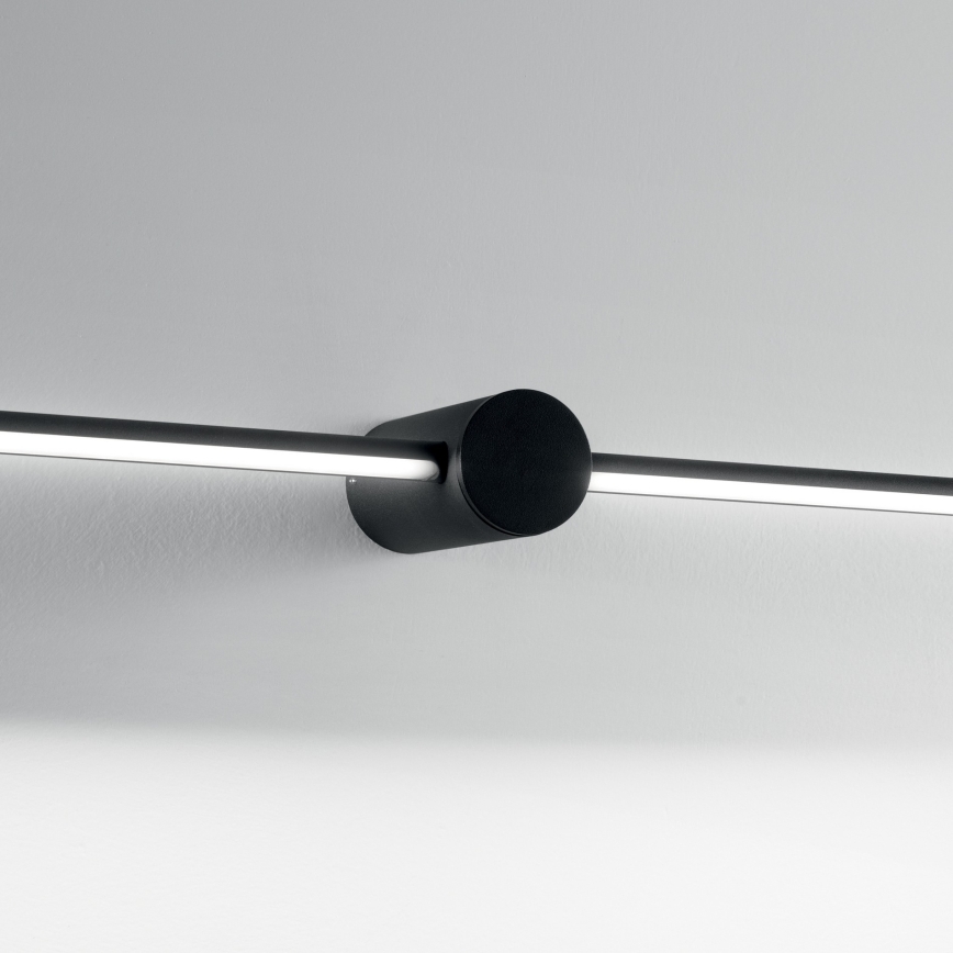 Ideal Lux - Lámpara LED de cuadro FILO LED/13W/230V 75 cm CRI 90 negro