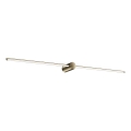 Ideal Lux - Lámpara LED de cuadro FILO LED/16W/230V 115 cm CRI 90 latón