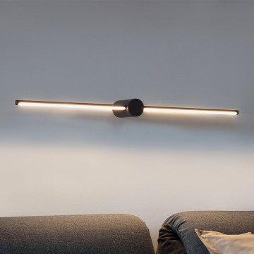 Ideal Lux - Lámpara LED de cuadro FILO LED/16W/230V 115 cm CRI 90 negro