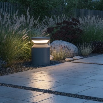 Ideal Lux - Lámpara LED de exterior BOEING LED/14W/230V 15 cm CRI 90 IP65 antracita