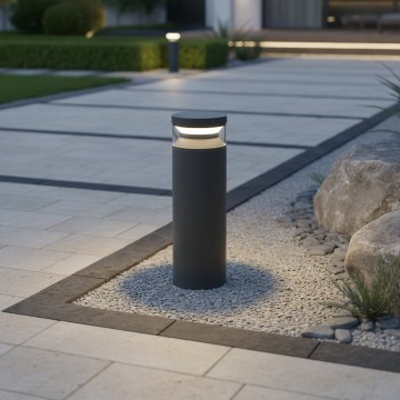 Ideal Lux - Lámpara LED de exterior BOEING LED/14W/230V 40 cm CRI 90 IP65 negro