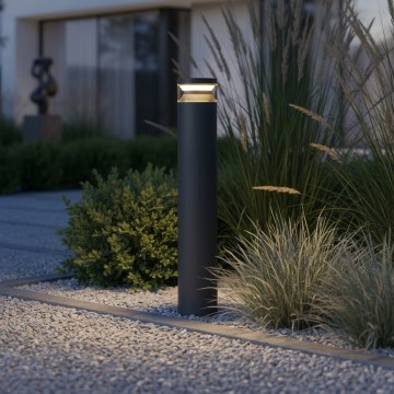 Ideal Lux - Lámpara LED de exterior BOEING LED/14W/230V diá. 70 cm CRI 90 IP65 negro