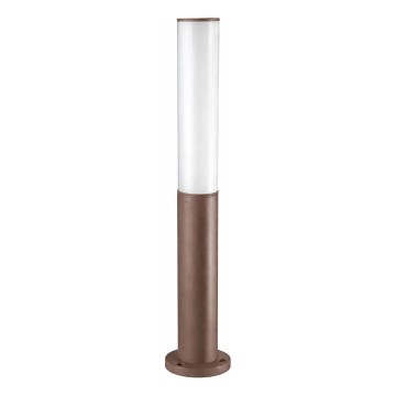 Ideal Lux - Lámpara LED de exterior ETERE LED/9,5W/230V 4000K 60 cm CRI 90 IP44 marrón