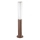 Ideal Lux - Lámpara LED de exterior ETERE LED/9,5W/230V 4000K 60 cm CRI 90 IP44 marrón