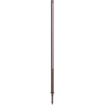 Ideal Lux - Lámpara LED de exterior JEDI LED/19W/230V 120 cm CRI 90 IP65 marrón