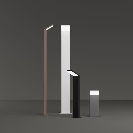 Ideal Lux - Lámpara LED de exterior STYLE LED/8,5W/230V 3000K 50 cm CRI 90 IP54 antracita