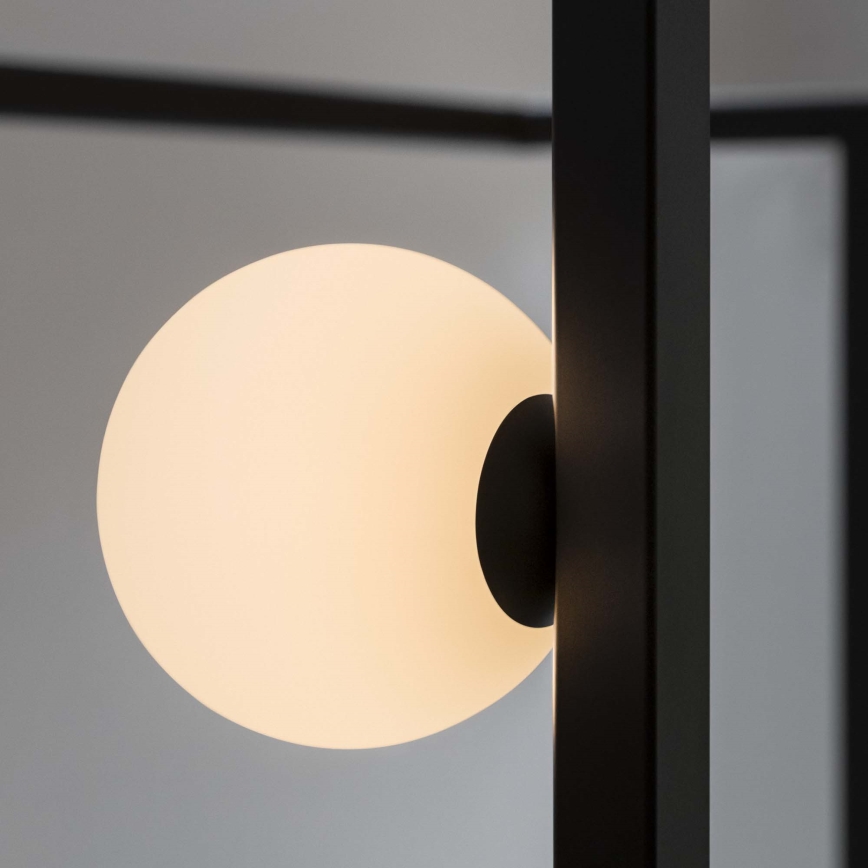 Ideal Lux - Lámpara LED de pie BIRDS 5xG9/3W/230V negro/dorado