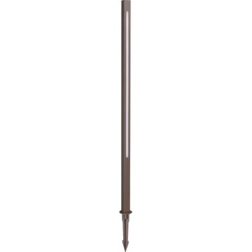 Ideal Lux - Lámpara LED exterior JEDI, 12 W, 230 V, 80 cm, CRI 90, IP65, marrón