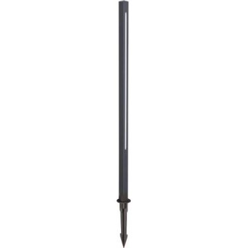 Ideal Lux - Lámpara LED exterior JEDI LED/12W/230V 80 cm CRI 90 IP65 antracita