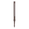 Ideal Lux - Lámpara LED exterior JEDI LED/7W/230V 40 cm CRI 90 IP65 marrón