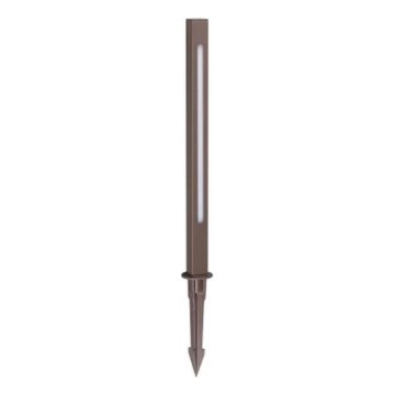 Ideal Lux - Lámpara LED exterior JEDI LED/7W/230V 40 cm CRI 90 IP65 marrón
