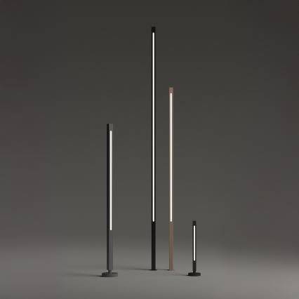 Ideal Lux - Lámpara LED exterior JEDI LED/7W/230V 40 cm CRI 90 IP65 marrón