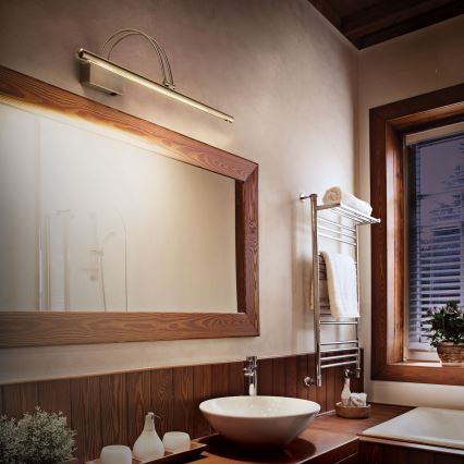 Ideal Lux - Lámpara LED para cuadros BOW LED/8W/230V 76 cm IRC 90 latón