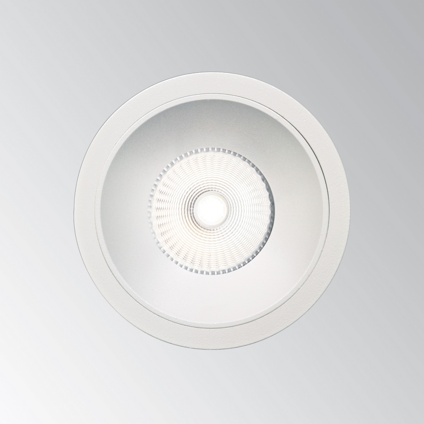 Ideal Lux - Luminaria empotrada LED GAME TRIM LED/11W/230V 4000K CRI 90 Ø 8,5 cm IP40 blanco