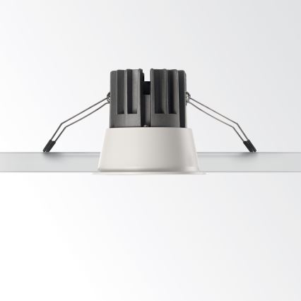 Ideal Lux - Luminaria empotrada LED GAME TRIM LED/11W/230V 4000K CRI 90 Ø 8,5 cm IP40 blanco