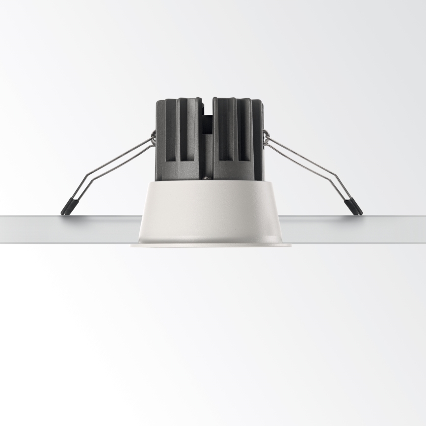 Ideal Lux - Luminaria empotrada LED GAME TRIM LED/11W/230V 4000K CRI 90 Ø 8,5 cm IP40 blanco