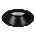 Ideal Lux - Luminaria empotrable LED GAME TRIM LED/5,5 W/230 V 3000 K IRC 90 Ø 5,8 cm negra