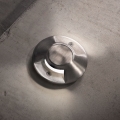Ideal Lux - Luminaria empotrable para tránsito ROCKET LED/3W/230V CRI 90 IK08 IP67 cromo mate