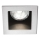 Ideal Lux - Luminaria empotrada de techo FUNKY 1xGU10/50W/230V 9x9 cm cromo mate