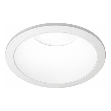 Ideal Lux - Luminaria empotrada LED GAME TRIM 11W/230V 2700K CRI 90 Ø 8,5 cm IP40 blanco