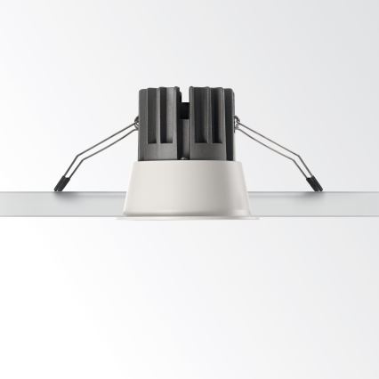 Ideal Lux - Luminaria empotrada LED GAME TRIM LED/11W/230V 3000K CRI 90 Ø 8,5 cm IP40 blanca