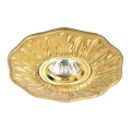 Ideal Lux - Luminaria empotrada POLKA 1xGU10/50W/230V dorada