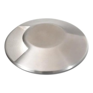 Ideal Lux - Luminaria LED empotrable para paso de vehículos ROCKET LED/3W/230V CRI 90 IK08 IP67 cromo mate