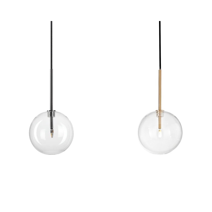 Ideal Lux - Pantalla de repuesto para lámpara y araña EQUINOXE, Ø 15 cm, transparente