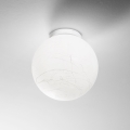 Ideal Lux - Plafón CARTA 1xE27/25W/230V diá. 40 cm blanco