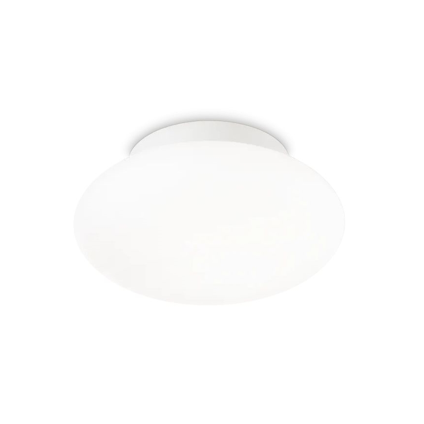 Ideal Lux - Plafón de baño BUBBLE 1xE27/60W/230V diá. 33,5 cm IP44 blanco