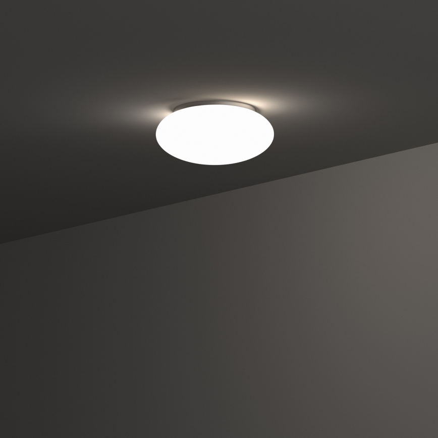 Ideal Lux - Plafón de baño BUBBLE 1xE27/60W/230V diá. 33,5 cm IP44 blanco